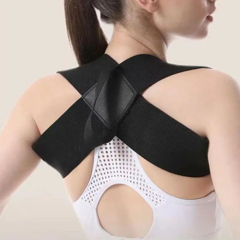 Đai Đeo Vai Tư Thế Lưng, Có Thể Điều Chỉnh, Thoáng Khí, Đai Tập Thể Dục, Tập Luyện Nẹp SS, Giúp Phục Hồi 0