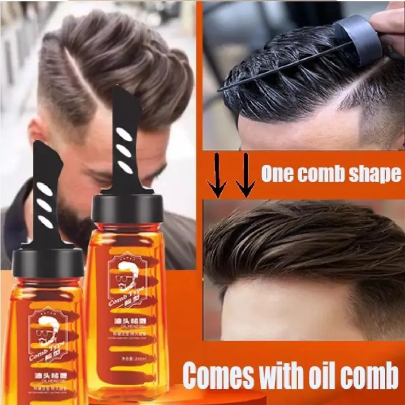 【READY STOCK】Men's 2 - in - 1 Hair Styling Gel for Quick 3 - second ...