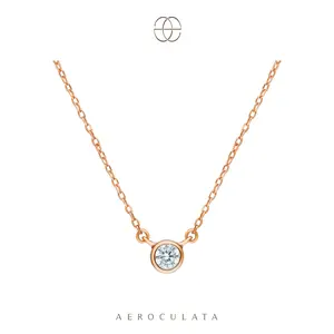 Aeroculata Sola Necklace Kalung 925 Sterling Silver Lapis Emas 18k