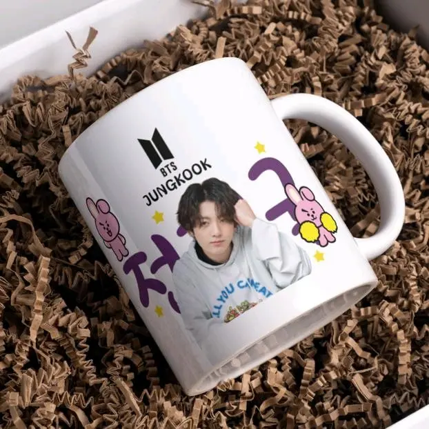 Mug BTS jungkook jin suga v jhope jimin rapmon 0