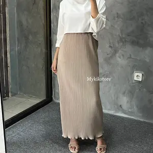 Elle Skirt by Mykikstore - Rok Plisket Span Premium Jumbo Lidi Wavy Pleats