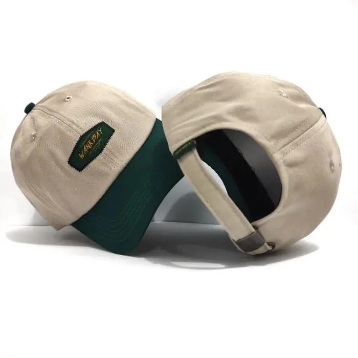 TOPI WANKBAY DISTRO POLOCAP-TOPI DISTRO-TOPI PREMIUM-TOPI DISTRO PRIA WANITA - krem hijau