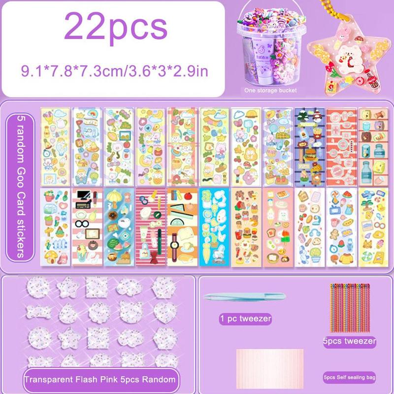 Product Introduction of DIY Hand Tools CUCKOO Material Pack Complete Set  Stickers for Kids 19