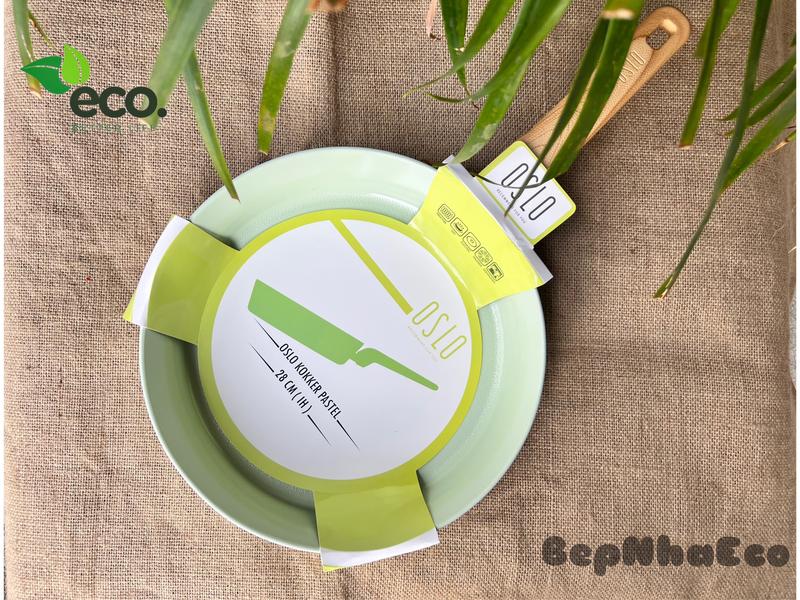 Product Introduction of OSLO KOKKER 28cm - Chảo Cạn Vân Đá Chống Dính Cao Cấp 8 lớp chống dính - Dùng Cho Mọi Bếp 0