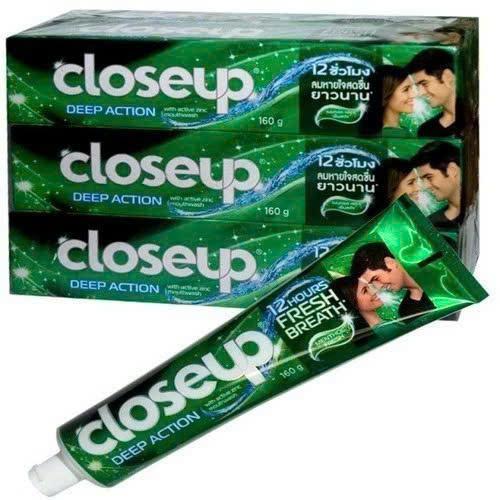 Product Introduction of [ SIÊU GIÁ TỐT 99K ] COMBO 5 TUÝP KEM ĐÁNH RĂNG CLOSEUP TẶNG KÈM 1 VỈ 6 BÀN CHẢI LÔNG MỀM 2