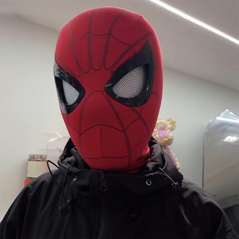 Mũ Đội Đầu Người Nhện Thiết Kế Ngầu Nhấp Nháy Phiêu Lưu Anh Hùng Chất Lượng Cao Dành Cho Người Lớn Nhập Vai Mặt Nạ Người Nhện Thích Hợp Làm Quà Tặng Năm Mới Hoặc Sinh Nhật Cho Bạn Trai