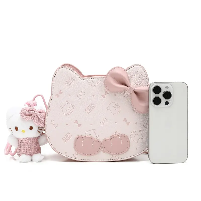 2189 TAS PREMIUM COW & KITTY PLUS BOX TAS SELEMPANG WANITA CANTIK HANDBAG MOTIF LUCU TAS JINJING WANITA 7