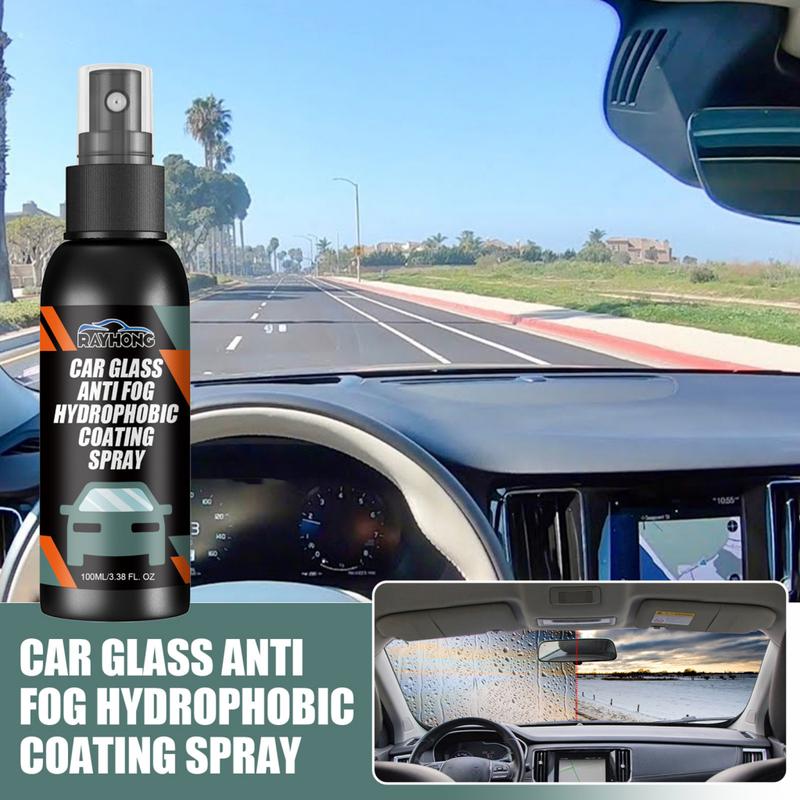 xhgdeghr Clear Vision Windshield Spray 100ml Car Windshield Spray ...