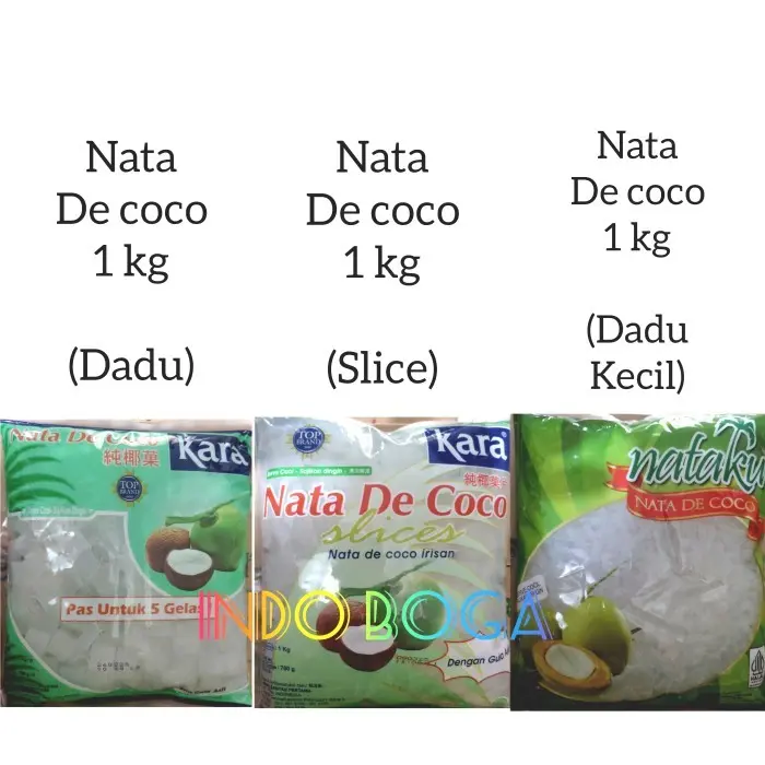 Kara Nata de Coco 1 kg / Nataku Nata de Coco 1 kg