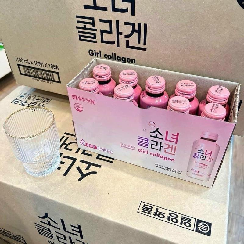 Nước uống collagen Hàn quốc  (mua combo 3 hộp tặng kèm 1 phần quà bất kì) sâm tonu 3