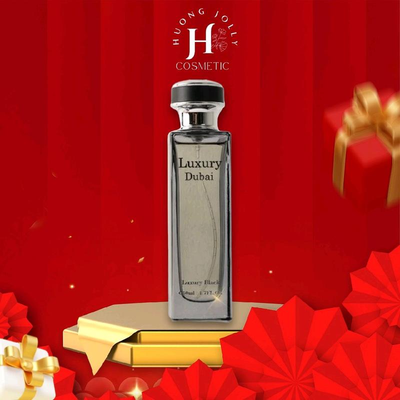  Màu Đen - Nước Hoa Luxury Dubai Chai 50ml Dành Cho Nam Nữ 