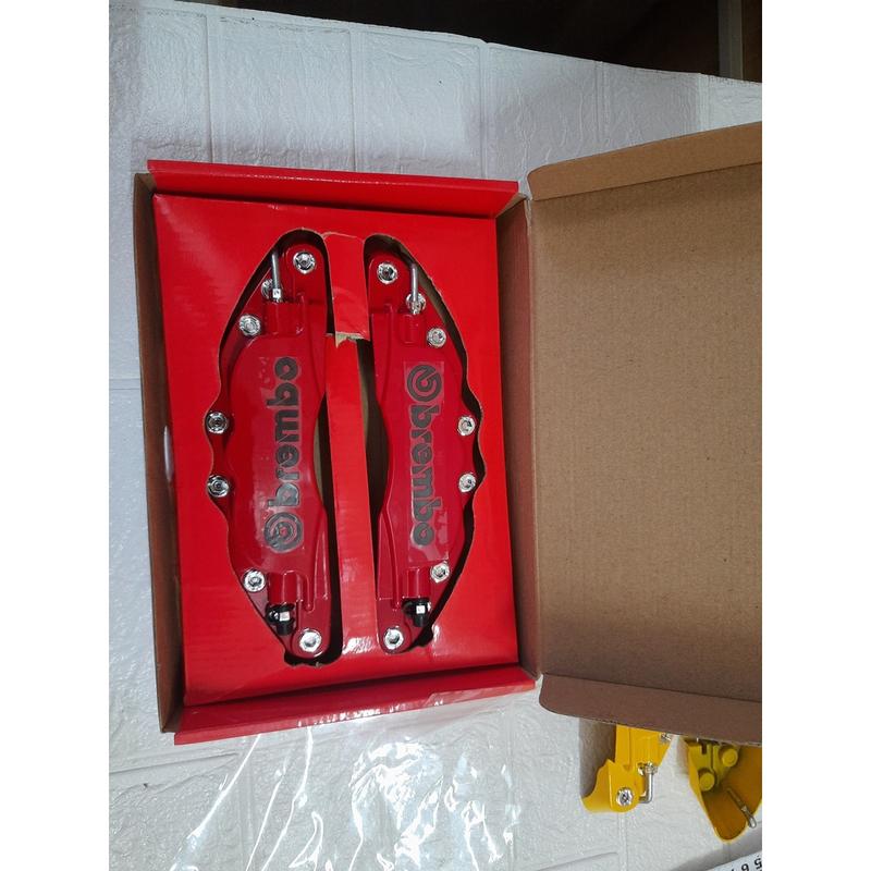 Bộ 2 Chiếc Ốp Độ Má Phanh Đĩa Brembo Màu Đỏ Phong Cách Thể Thao Đẳng Cấp 4