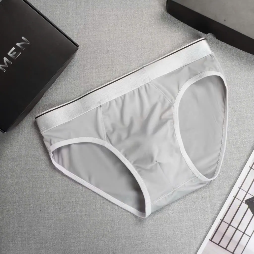 combo 5 quần sịp tam giác xuất nhật chất liệu thun lạnh co dãn- 46-85kg Boxer Quần Boxer Nam boxer Menswear