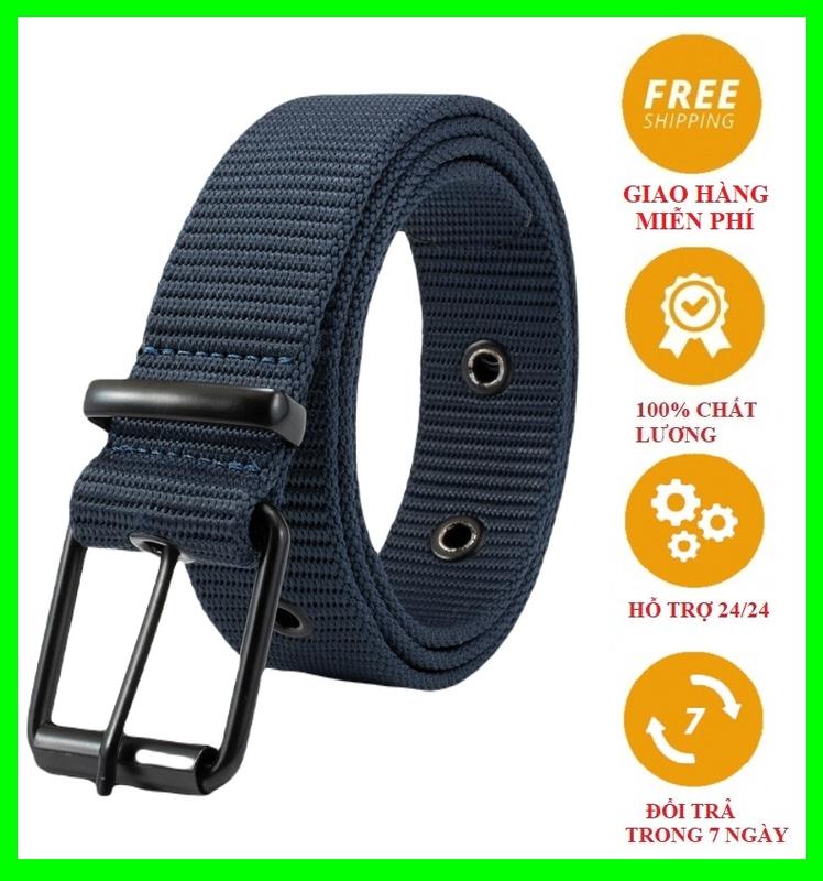 Thắt Lưng Nam, Dây Nịt Nam Khóa Kim, Dây Vải Dù, Vải Bố - KKD Hoa Kim Tuyến