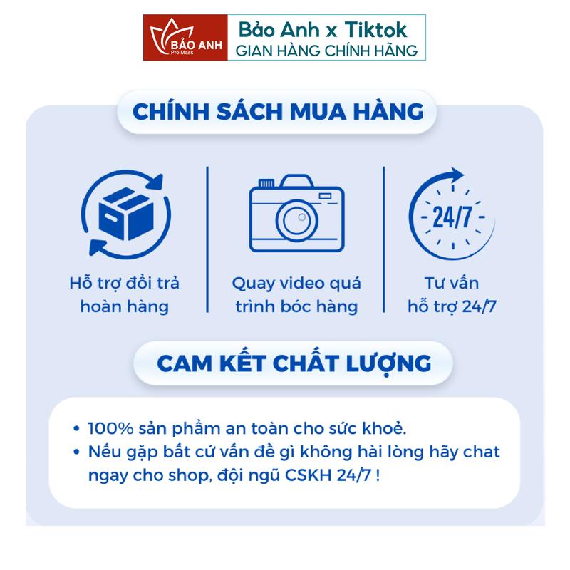 Product Introduction of [THÙNG 500 CHIẾC] Khẩu trang 5D Bảo Anh Promask kháng khuẩn, Khẩu trang chống tia UV cao cấp Che Mặt 11