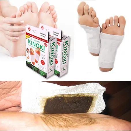 Miếng Dán Chân Thải Độc Kinoki Nhật Bản . Thư Giản 5