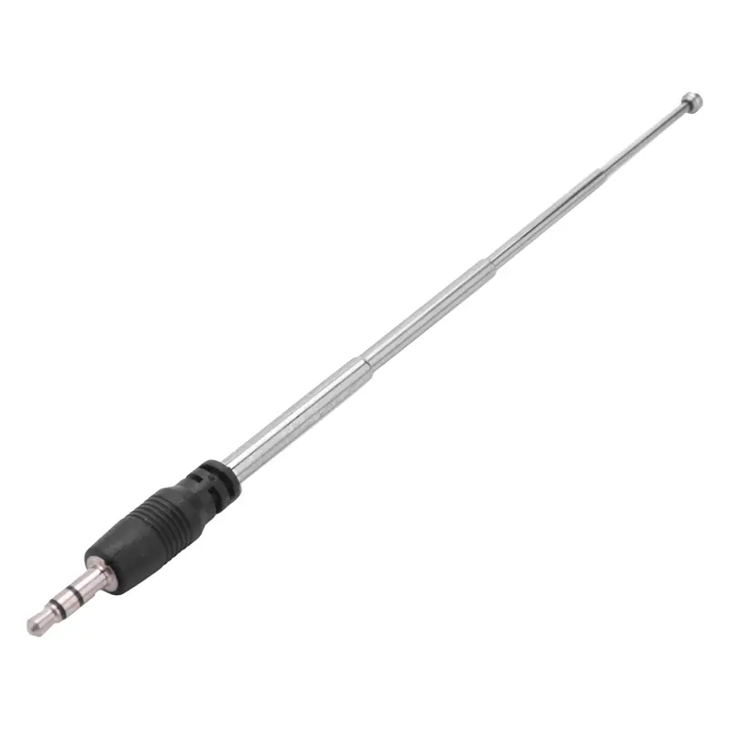 Radio Antenna 3.5Mm 4 Sections Telescopic FM Antenna Radio for Mobile Cell Phone Mp3 Mp4 Audio Equipment