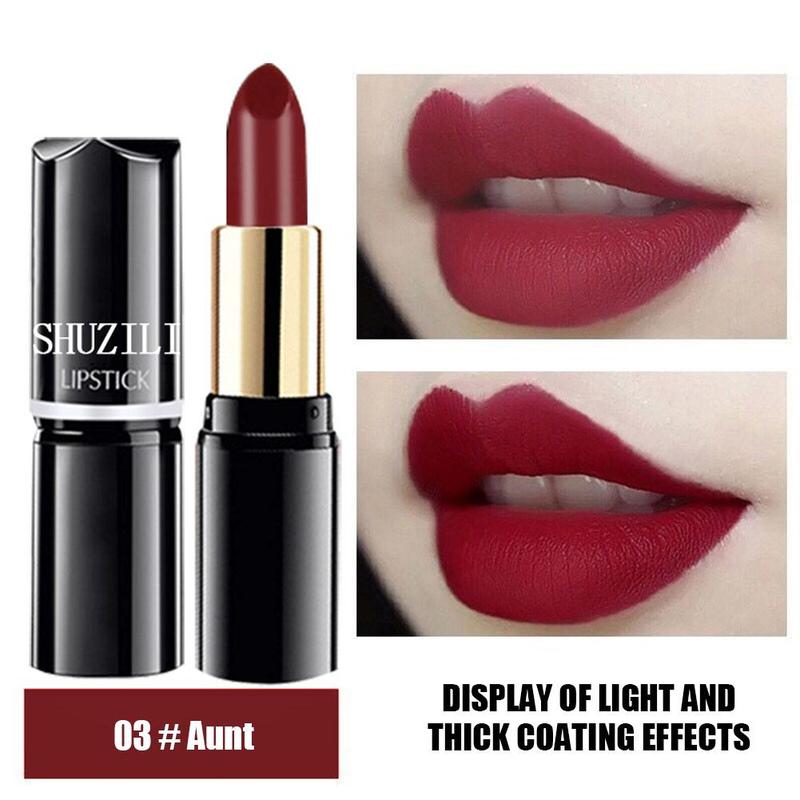 Product Introduction of 12Colors Round Tube Velvet Matte Hydrating Moisturizing Lipstick For Women 47
