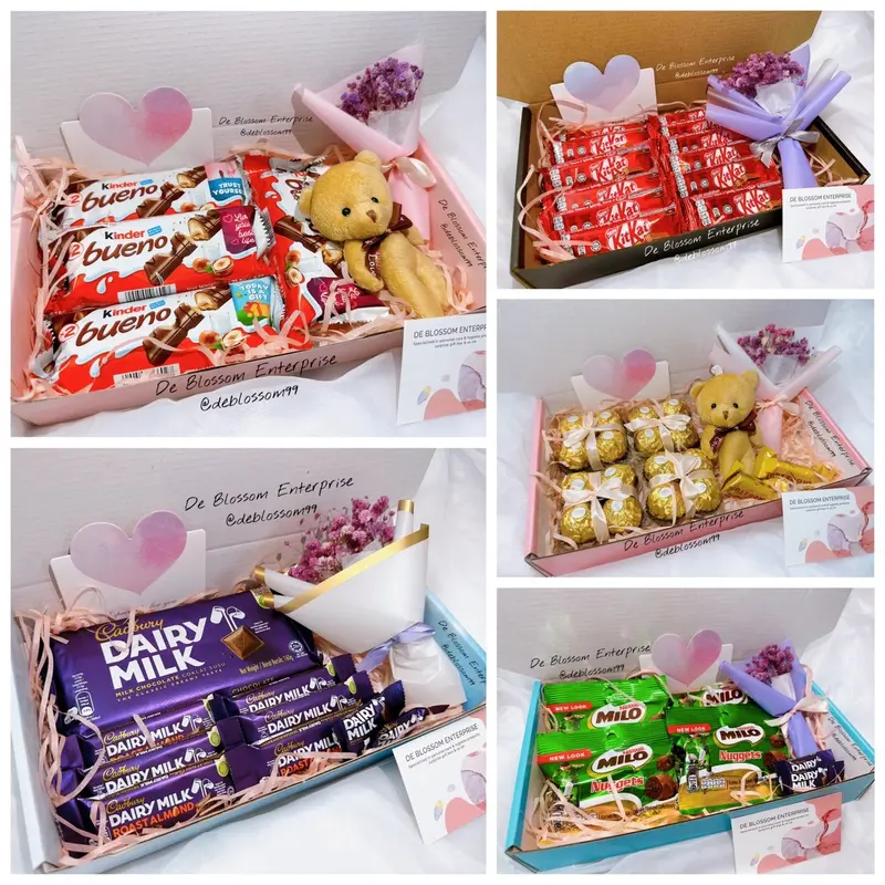 Tema Coklat Sama Kotak Hadiah One Theme Gift Box - TikTok Shop Malaysia