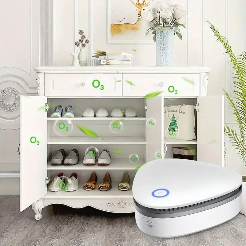 Product Introduction of 2025 new model Portable Ozone Sterilizer, Rechargeable Household Air Purifier, Pet Odor Remover, Refrigerator Odor Eliminator, Home Appliances for Home Use 0