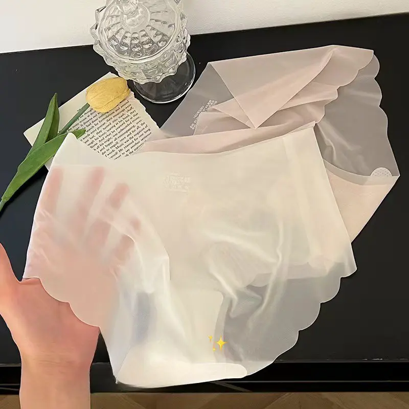 Set 5 quần lót nữ su tơ tàng hình không viền  mỏng nhẹ thoáng mát (QP09) Women quanlot tang