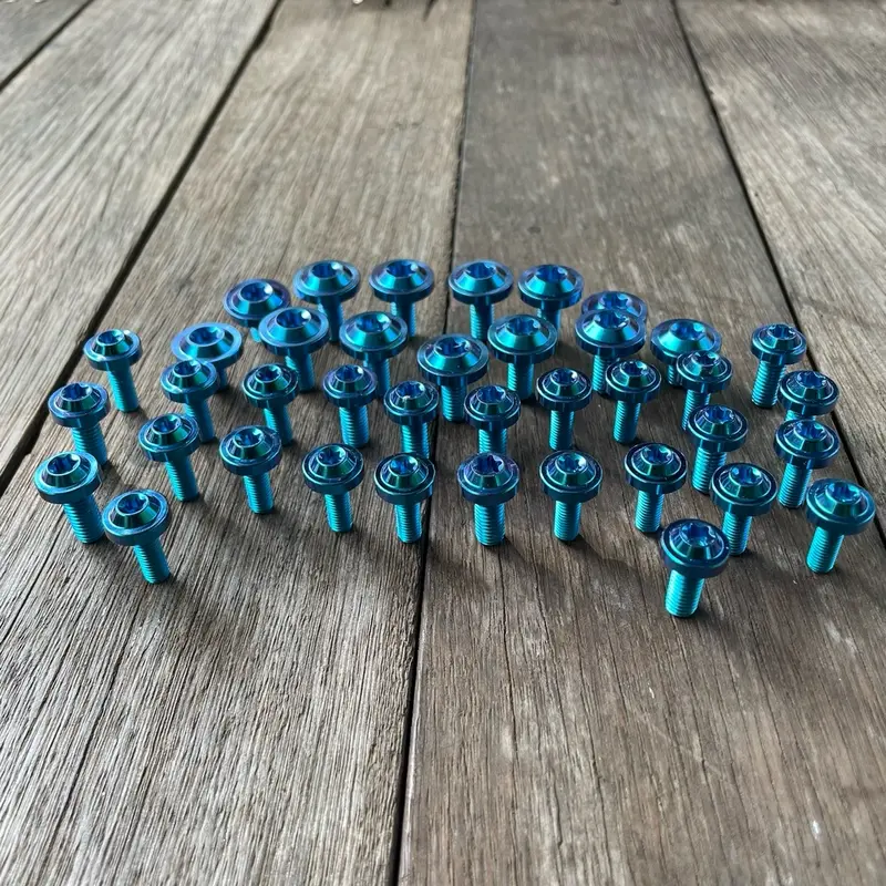 ninja rr old full set baut titanium Gr5 originaL body  isi 36 pcs 0