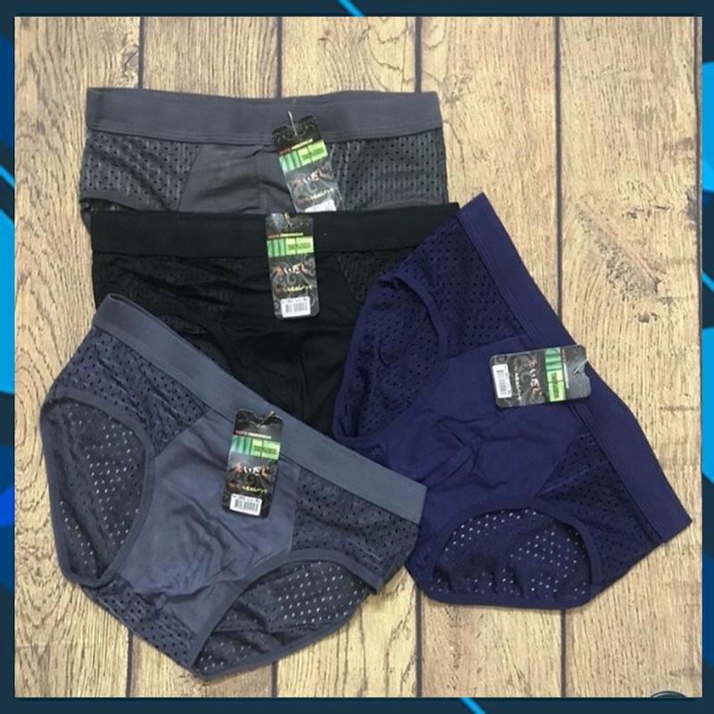 set 4 Quần boxer nam thông hơi cao cấp khử mùi xuất nhật kháng khuẩn LOTNAM10 5