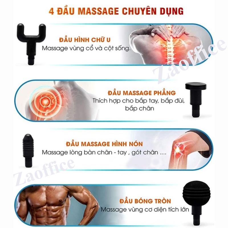 Máy Massage cầm tay đấm bóp toàn thân 32 cấp độ 3
