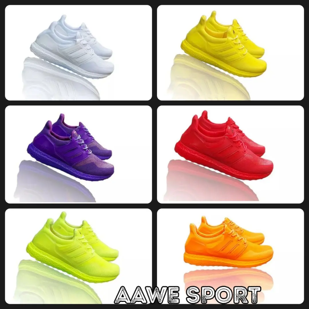 sepatu aerobic/sepatu senam wanita renda white red