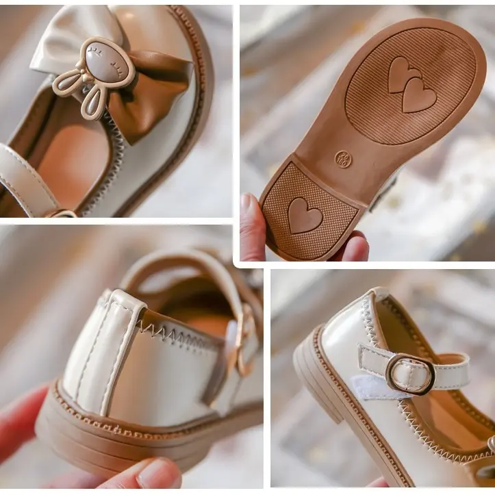 PreciousOne -  SEPATU anak perempuan motif 2 warna kelinci mata tidur - 989 4