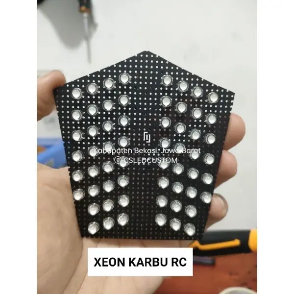 Stoplamp Running Xeon Karbu dan Injeksi RC GT 11 mode plus mata kucing Lampu 3