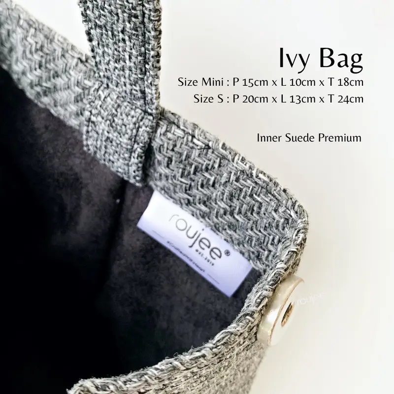 IVY BAG BY ROUJEE - TAS CUSTOM BUCKET BAG HANDBAG CUSTOM 4