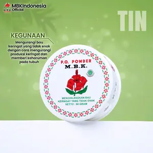 MBK Po Powder Putih Tin - Putih Tin