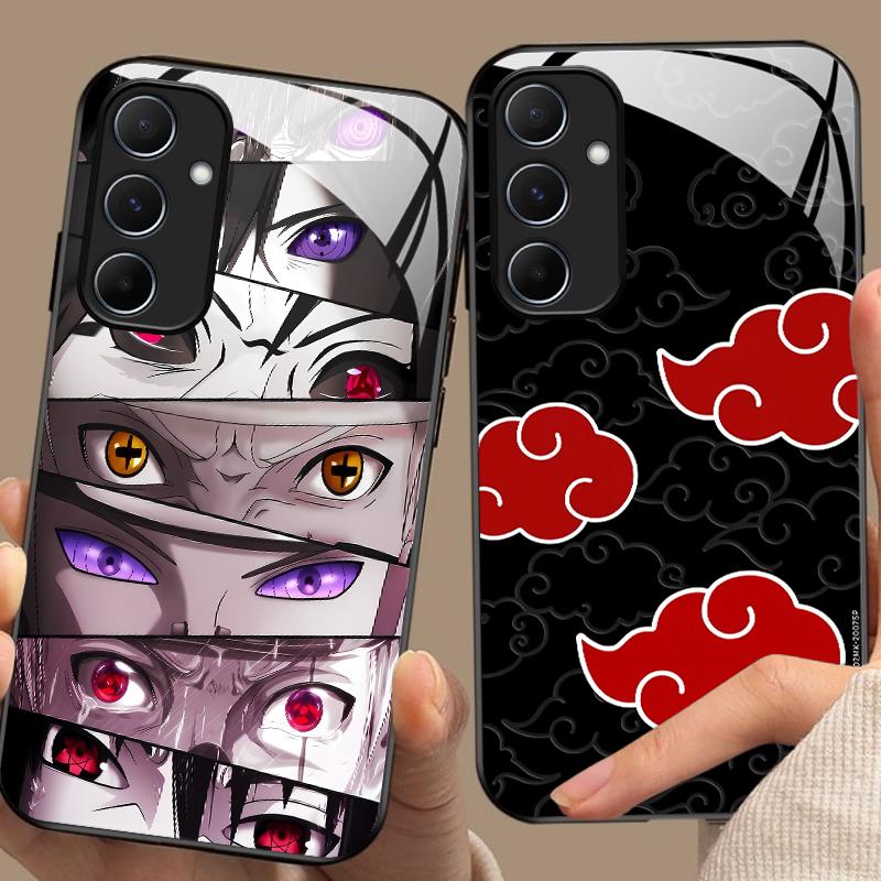 เคสโทรศัพท์แก้ว ลายนารูโตะ สำหรับ Samsung A54, A32, A55, A56, A34, A35, A24, A13, A25, A14, A04, A05