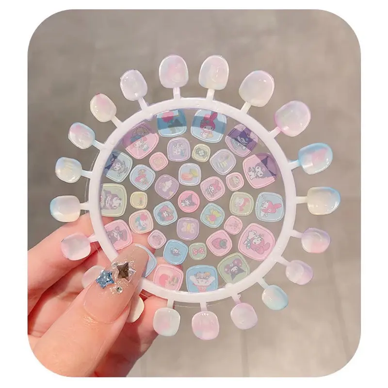 Set dán móng hoạt hình Sanrio cho bé yêu, set dán trang trí móng cho bé gái Làm Nail 4