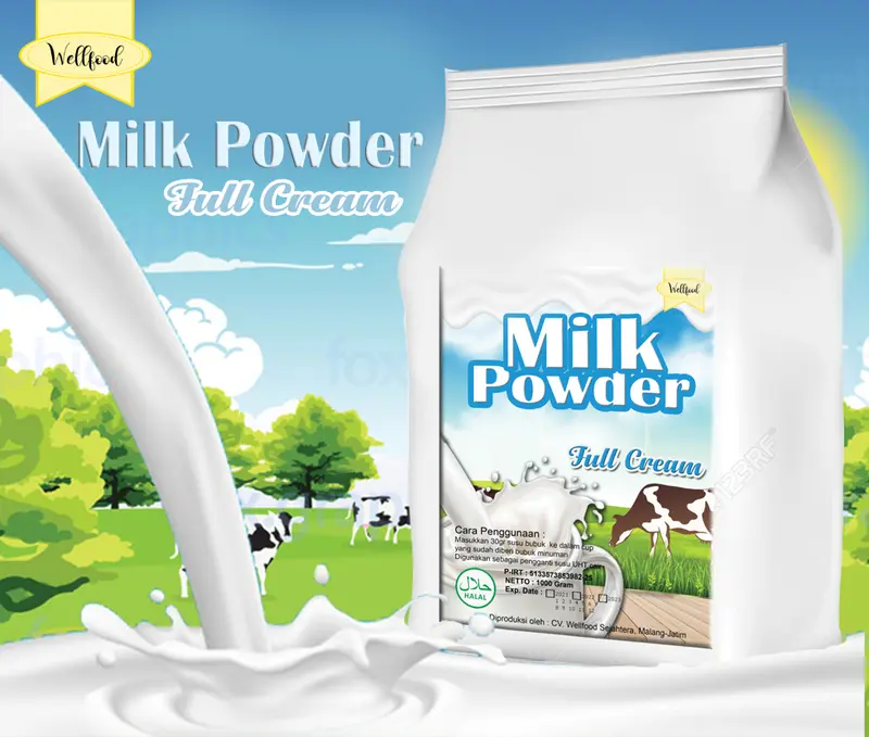 Susu Bubuk Full Cream 1 Kg - Pengganti UHT 1