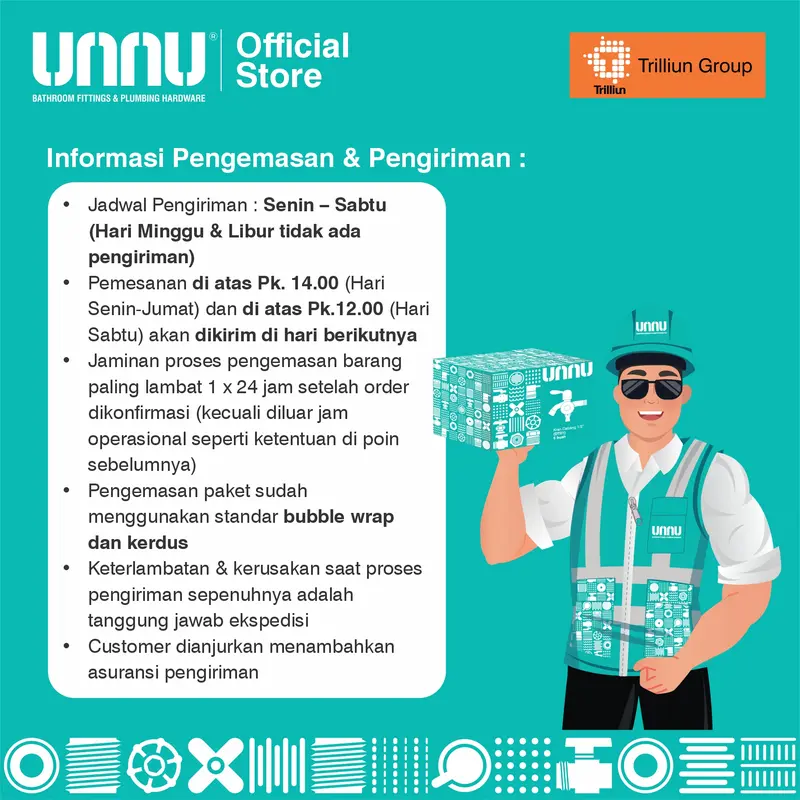 UNNU Plug Kran - PK01 1/2" 2