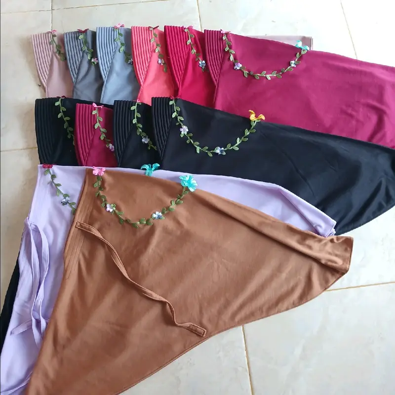 JILBABANAKMAHKOTABUNGA//JILBABLILY Simple Muslim Kerudung 0