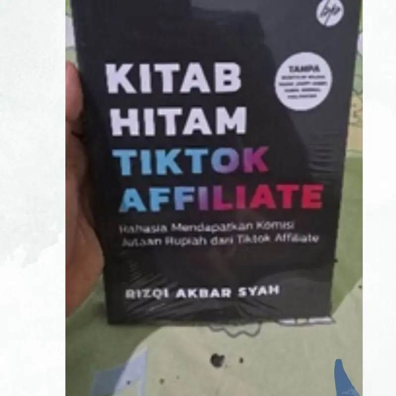 Buku KITAB HITAM TIKTOK AFFILIATE Soft Cover