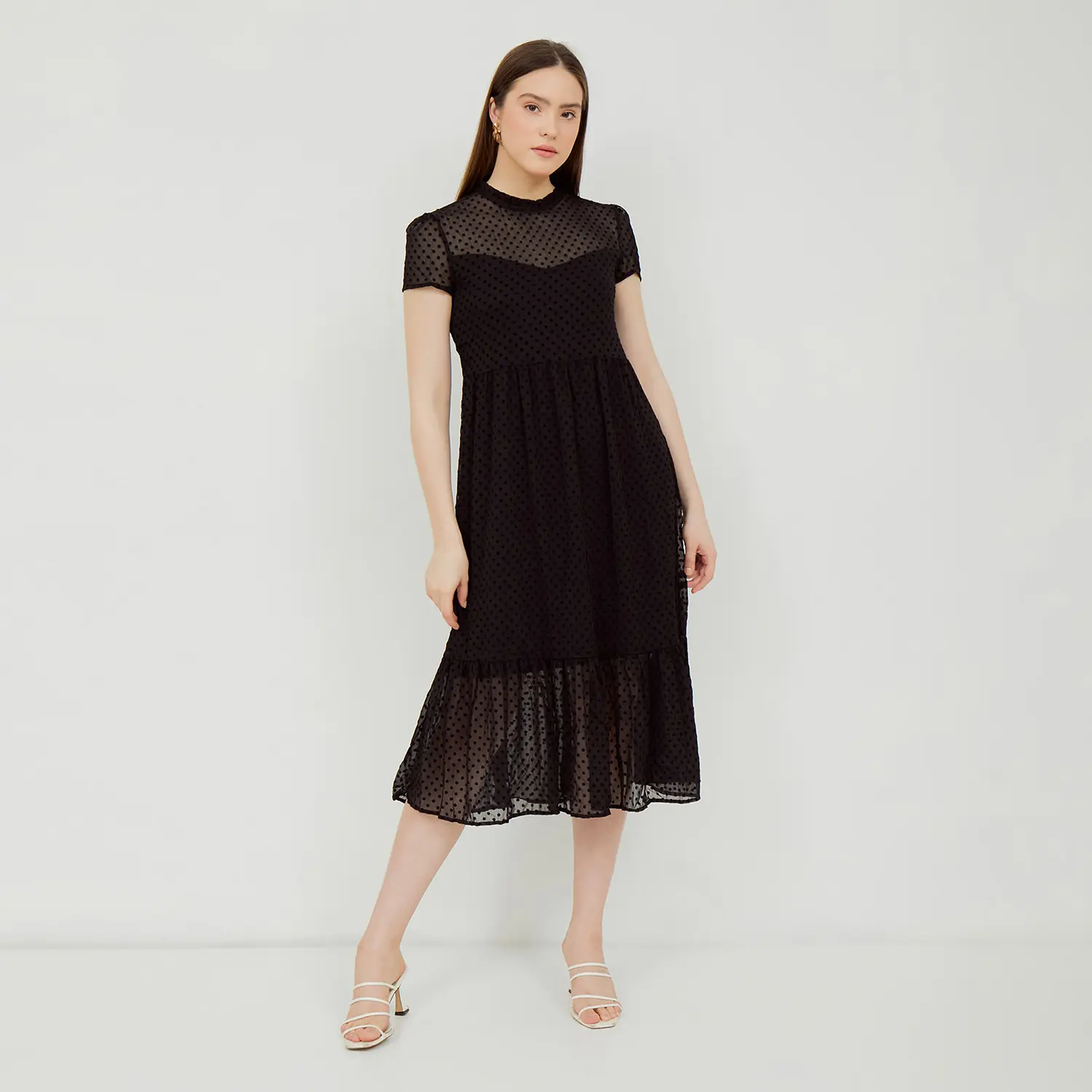 savnion - dotti midi dress / casual dress