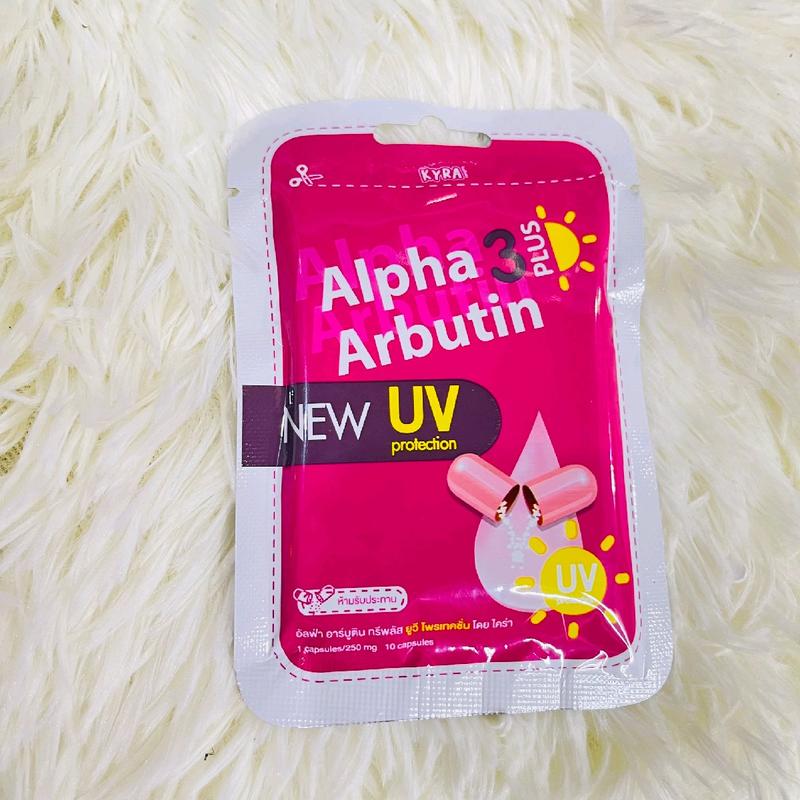 ALPHA 3 ARBUTIN 3 PLUS UV HỖ TRỢ LÀM SÁNG DA mẫu mới TRỘN VỚI KEM