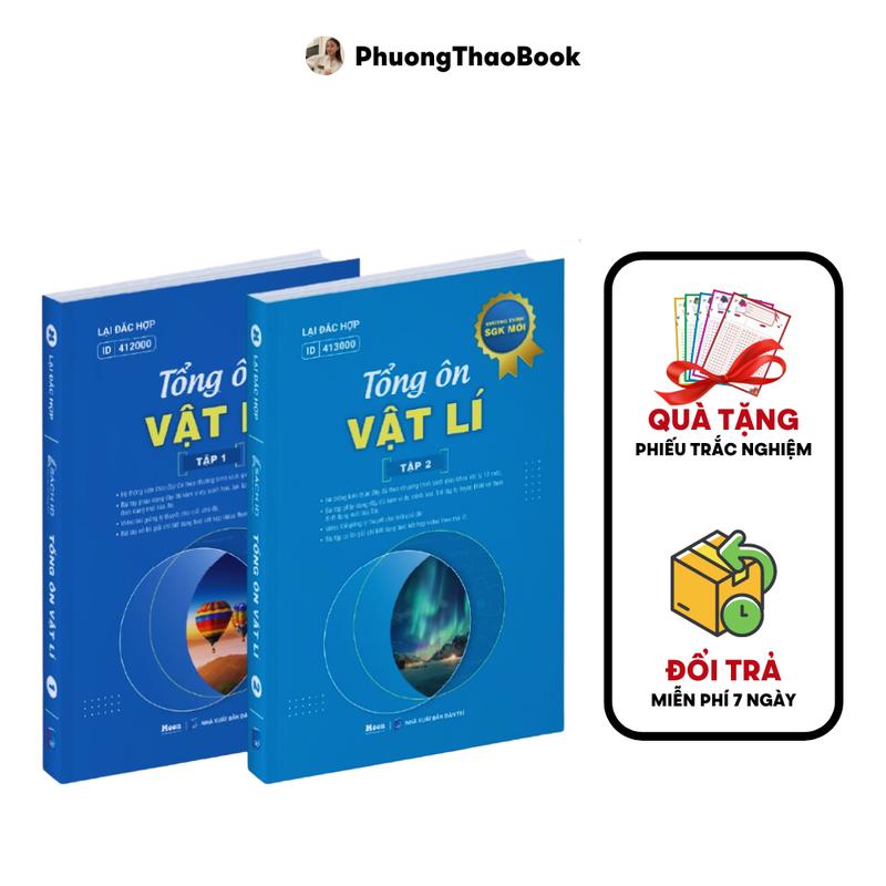 Sách - Vật lý 12 Chương trình SGK mới: Tổng ôn vật lý ôn thi thpt quốc gia 2025, đánh giá năng lực