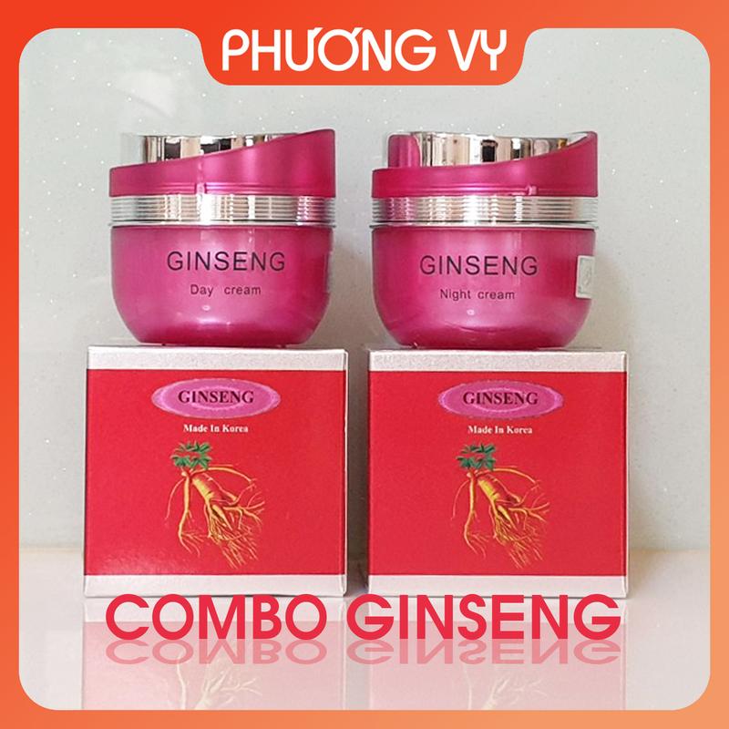 COMBO kem sâm Ginseng, làm sạch nám, tàn nhang, trắng da, kem nám