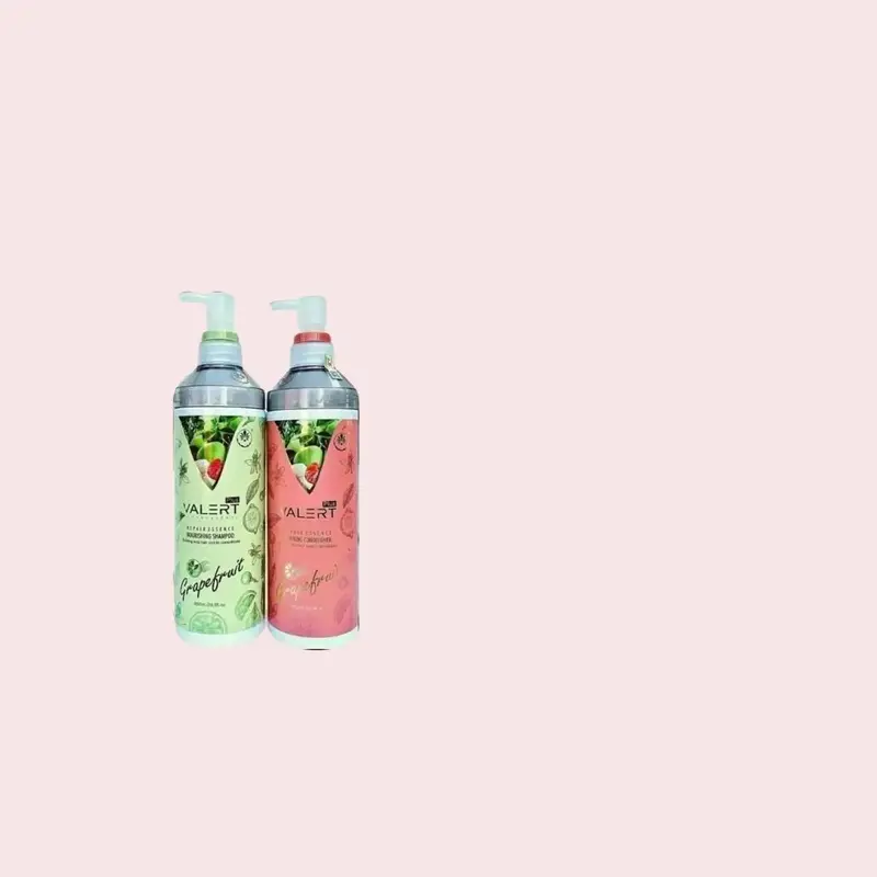 Cặp dầu gội xả Bưởi VALERT Grapefruit (850ml) giúp tóc bạn sẽ dày hơn, dài hơn và khỏe hơn Women Nữ 0