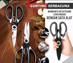 GUNTING DAPUR SERBAGUNA / GUNTING AYAM IKAN SAYUR SUPER TAJAM