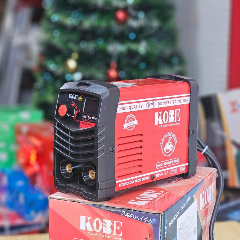 Máy hàn que mini KOBE 200 Pro chuyên hàn que 2.5li gia đình 6