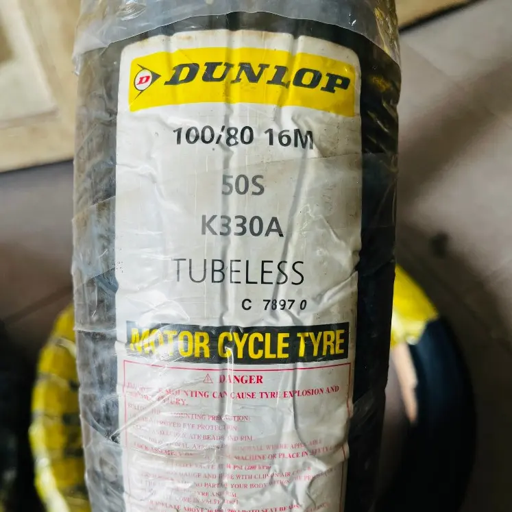 (SH 150 - K330A) Vỏ Dunlop mã K330A (K330) cho xe SH150, Shark - Sản xuất tại Indonesia. 3