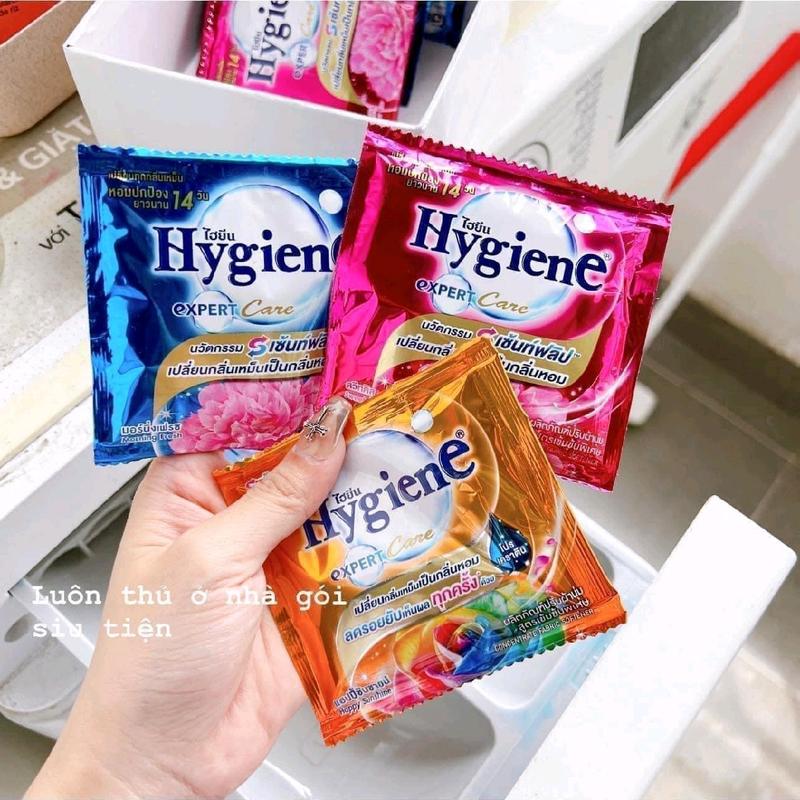 Dây 12 gói nước xả hygiene màu đen 2