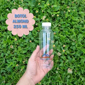 Botol Almond 250ml / Botol Susu Jus (50 Pcs)