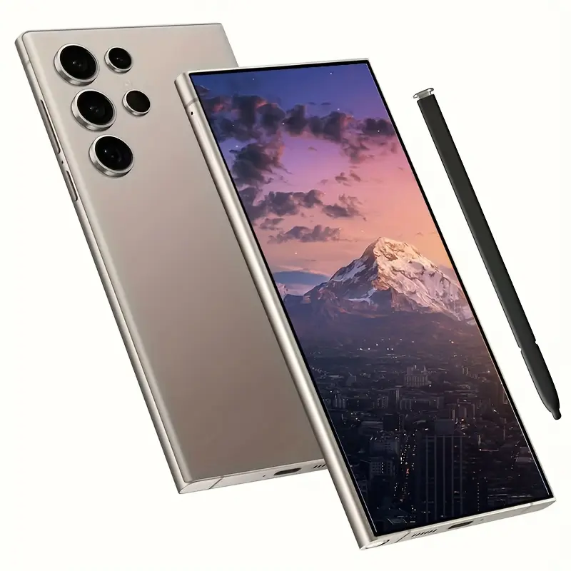 Android 13 Unlock Phone, Touch Screen Unlock Smartphone, 6.8-inch HD Display, Dual SIM, Dual Standby, Face Recognition, HD Camera, 8+256GB Storage, with Stylus, 1080X1920 Display Resolution, Support 5G, WiFi, GPS, Fast Charging, 6800mAh Lon 6